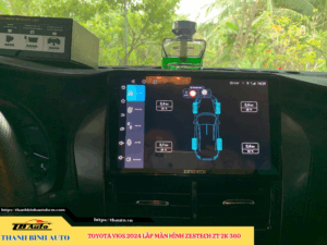 Toyota Vios 2024 lắp màn hình Zestech ZT 2K 360 8 Toyota Vios 2024 lắp màn hình Zestech ZT 2K 360 TB Auto