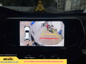 Xe tải Teraco 2025 lên màn hình Zestech E360 6 Xe tải Teraco 2025 lên màn hình Zestech E360 TB Auto