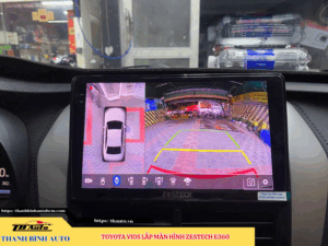 Toyota Vios gắn màn hình Zestech E360 TB Auto