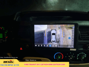 Ford Transit 2017 gắn màn hình Zestech E360 7 Ford Transit 2017 gắn màn hình Zestech E360 TB Auto
