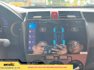 Honda City 2014 lắp màn hình Zestech E360 8 Honda City 2014 lắp màn hình Zestech E360 TB Auto
