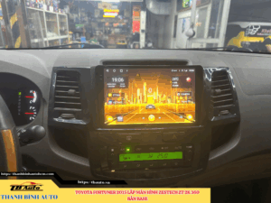 Toyota Fortuner 2015 lắp màn hình Zestech ZT 2K 360 Bản Base TB Auto