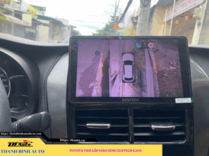 Toyota Vios lên màn hình Zestech E360 7 Toyota Vios lên màn hình Zestech E360 Thanh Bình