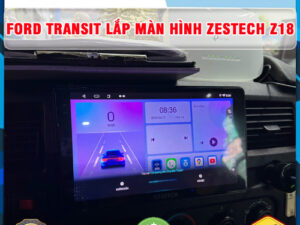 Ford Transit lắp màn hình Zestech Z18 TB Auto