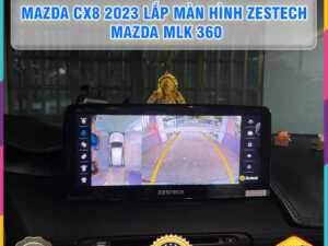 Mazda CX8 2023 lắp màn hình Zestech MLK 360 TB Auto