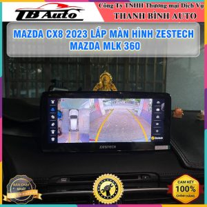 Mazda CX8 2023 lắp màn hình Zestech MLK 360 TB Auto
