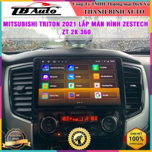 Mitsubishi Triton 2021 gắn màn hình Zestech ZT 2K 360 TB Auto