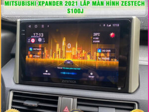 Mitsubishi Xpander 2021 gắn màn hình Zestech S100J TB Auto