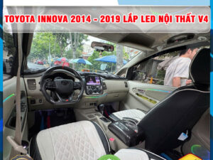 Toyota Innova 2014 – 2019 gắn Led nội thất V4 TB Auto