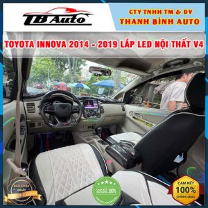 Toyota Innova 2014 – 2019 gắn Led nội thất V4 TB Auto