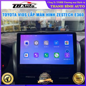 Toyota Vios lắp màn hình Zestech E360 TB Auto