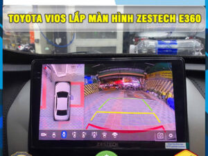 Toyota Vios gắn màn hình Zestech E360 TB Auto