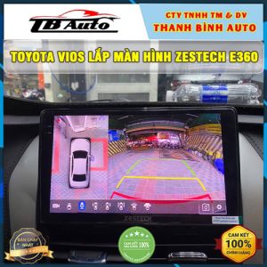 Toyota Vios gắn màn hình Zestech E360 TB Auto