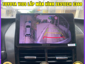 Toyota Vios lên màn hình Zestech E360 Thanh Bình Auto