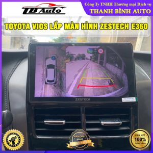 Toyota Vios lên màn hình Zestech E360 Thanh Bình Auto