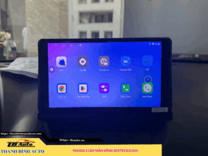 Mazda 2 gắn màn hình Zestech E360 2 Mazda 2 gắn màn hình Zestech E360 TB Auto