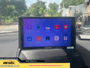 Ford EcoSport lắp màn hình Zestech E360 2 Ford EcoSport lắp màn hình Zestech E360 TB Auto