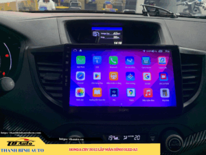 Honda CRV 2015 lên màn hình Oled A5 TB Auto