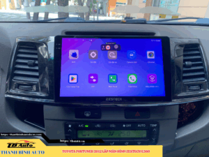 Toyota Fortuner 2012 lên màn hình Zestech E360 TB Auto