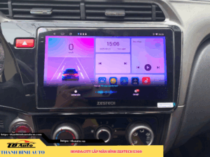 Honda City lên màn hình Zestech E360 1 Honda City lên màn hình Zestech E360 TB Auto