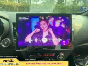 Kia K3 2014 gắn màn hình Oled 13 inch Cam 360 2 Kia K3 2014 gắn màn hình Oled 13 inch Cam 360 TB Auto