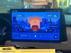 Mitsubishi Xforce gắn màn hình Zestech ZT13 2K 360 TB Auto