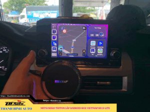 Mitsubishi Triton lắp Android Box Vietmap BS10 Lite 2 Mitsubishi Triton lắp Android Box Vietmap BS10 Lite TB Auto