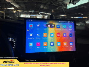 Mitsubishi Xpander 2022 lên màn hình Oled 13.1 inch 360 + Phím vô lăng TB Auto
