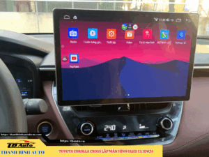 Toyota Corolla Cross gắn màn hình Oled 13.1 inch 1 Toyota Corolla Cross gắn màn hình Oled 13.1 inch TB Auto