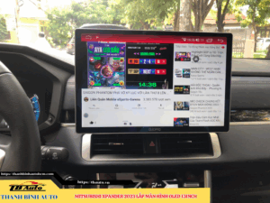 Mitsubishi Xpander 2023 gắn màn hình Oled 13 inch TB Auto