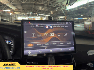 Mitsubishi Xpander 2022 lên màn hình Oled 13.1 inch 360 + Phím vô lăng TB Auto