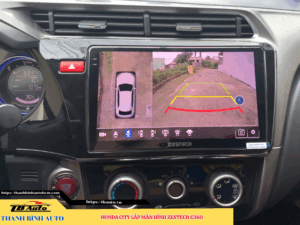 Honda City lên màn hình Zestech E360 7 Honda City lên màn hình Zestech E360 TB Auto