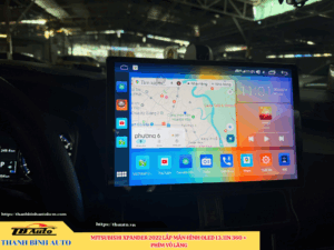 Mitsubishi Xpander 2022 lên màn hình Oled 13.1 inch 360 + Phím vô lăng TB Auto