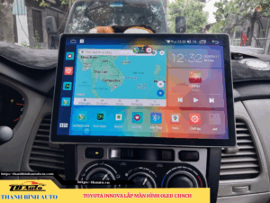 Toyota Innova lắp màn hình Oled 13 inch 1 Toyota Innova lắp màn hình Oled 13 inch TB Auto