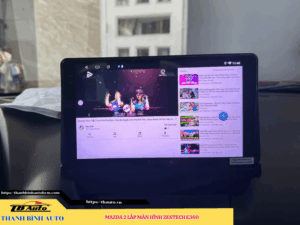 Mazda 2 gắn màn hình Zestech E360 3 Mazda 2 gắn màn hình Zestech E360 TB Auto