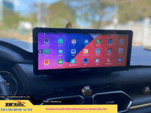 Mazda CX8 gắn màn hình Oled 12.3 inch Cam 360 2 Mazda CX8 gắn màn hình Oled 12.3 inch Cam 360 TB Auto