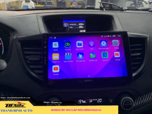 Honda CRV 2015 lên màn hình Oled A5 TB Auto