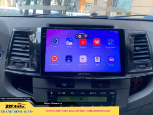Toyota Fortuner 2012 lên màn hình Zestech E360 TB Auto