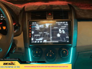 Toyota Corolla Altis 2010 lên màn hình Oled X4S Cam 360 3 Toyota Corolla Altis 2010 lên màn hình Oled X4S Cam 360 TB Auto