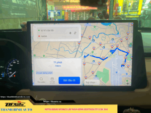 Mitsubishi Xforce gắn màn hình Zestech ZT13 2K 360 TB Auto