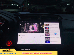 Honda CRV 2020 gắn màn hình Zestech Z18 2 Honda CRV 2020 gắn màn hình Zestech Z18 TB Auto