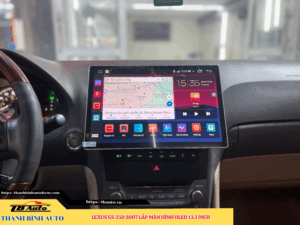 Lexus GS 350 2007 lắp màn hình Oled 13.1 inch 2 Lexus GS 350 2007 lắp màn hình Oled 13.1 inch TB Auto
