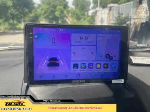 Ford EcoSport lắp màn hình Zestech E360 1 Ford EcoSport lắp màn hình Zestech E360 TB Auto