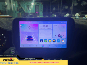 MG5 2025 gắn màn hình Zestech E360 1 MG5 2025 gắn màn hình Zestech E360 TB Auto