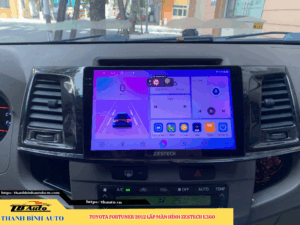 Toyota Fortuner 2012 lên màn hình Zestech E360 TB Auto