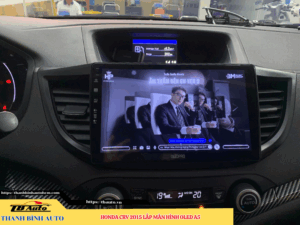 Honda CRV 2015 lên màn hình Oled A5 TB Auto