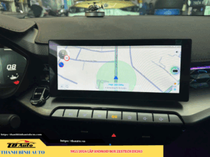 MG5 2024 gắn Android Box Zestech DX265 Thanh Bình Auto