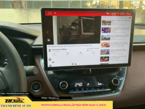 Toyota Corolla Cross gắn màn hình Oled 13.1 inch 3 Toyota Corolla Cross gắn màn hình Oled 13.1 inch TB Auto