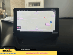 Mazda 2 gắn màn hình Zestech E360 4 Mazda 2 gắn màn hình Zestech E360 TB Auto