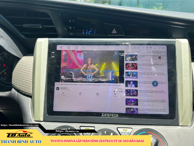 Toyota Innova lắp màn hình Zestech ZT 2K 360 Bản Base 12 Toyota Innova lắp màn hình Zestech ZT 2K 360 Bản Base TB Auto